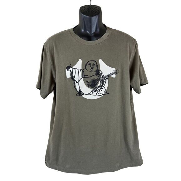 True Religion Screen Print T-shirt - Picture 1 of 8